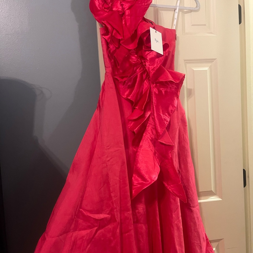 AJE Adelia Ruffle Midi Dress - Picture 3 of 6